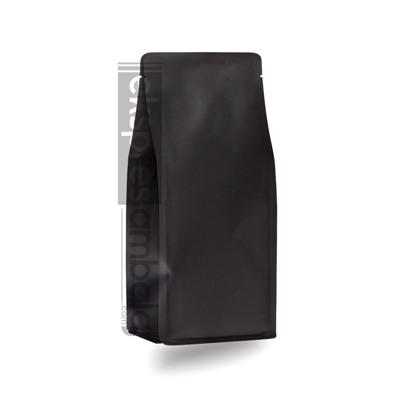 Mat Siyah Metalize Flat Bottom Mat Siyah Metalize Flat Bottom - Görsel 1